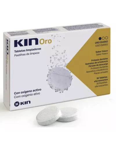 Kin Oro Tabletas Efervescentes 30U