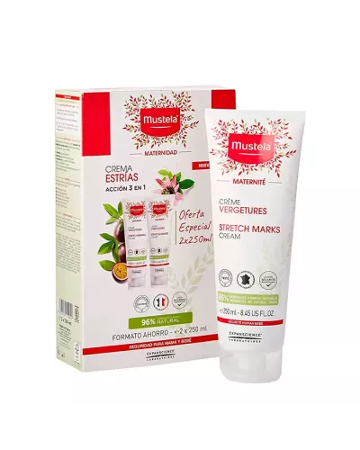 Mustela Stretch Marks Prevention Cream 2x250ml