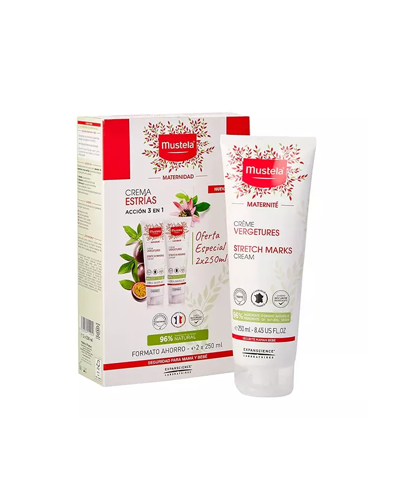 Mustela Crema Prevención Estrías 2x250ml