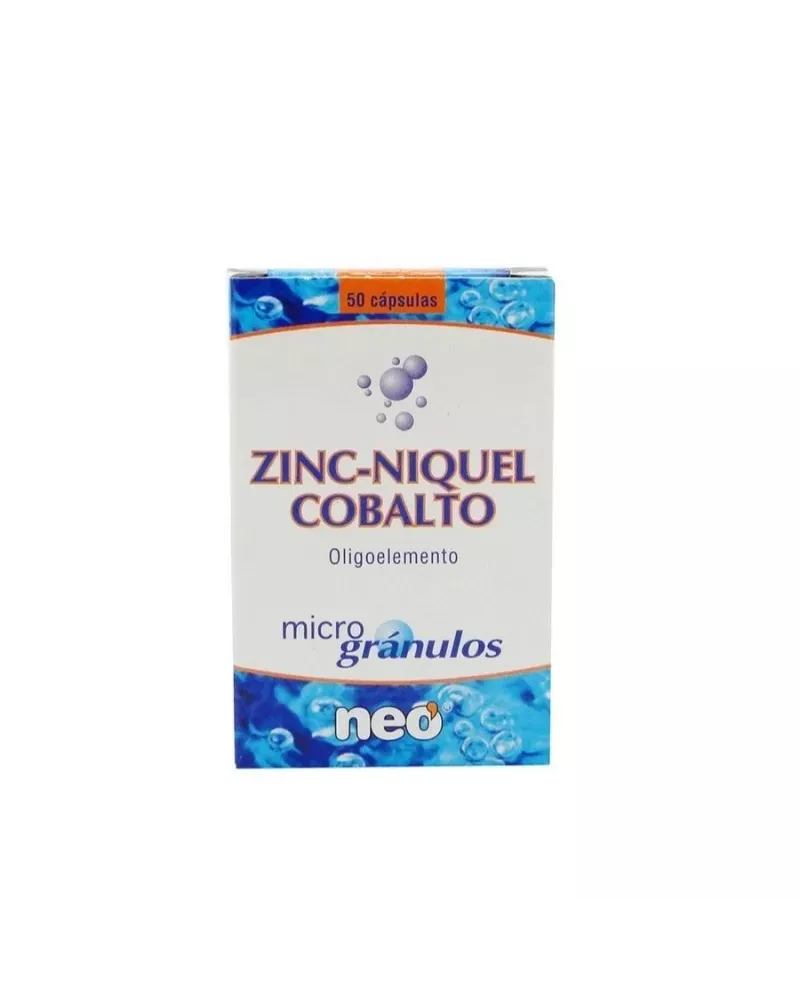 Neo Microgranulos Zinc Niquel Cobalto 50 Caps