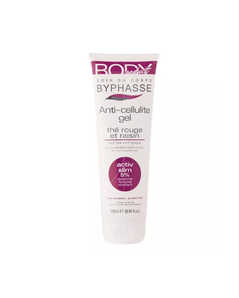 Byphasse Anti Cellulite Gel Thé Rouge Et Raisin 250ml