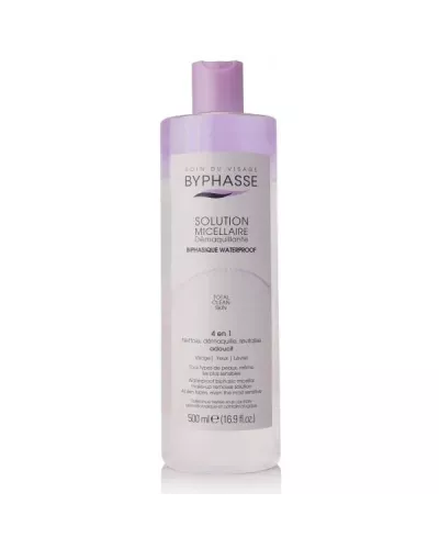 Byphasse Solución Micelar Desmaquillante Bifásica Waterproof 500ml