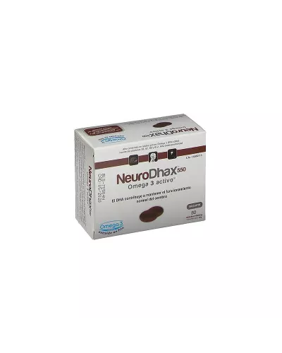 Epadhax Neurodhax Omega 3 550mg 80 Cápsulas