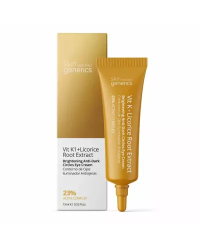 Skin Generics Vit K1 Licorice Root Extract Anti Dark Circles Eye Cream 15ml
