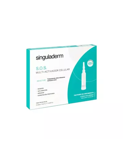 Singuladerm S.O.S. Multi-Cellular Activator Ultra-Intensive Sensitivity Treatment 4x10.5ml