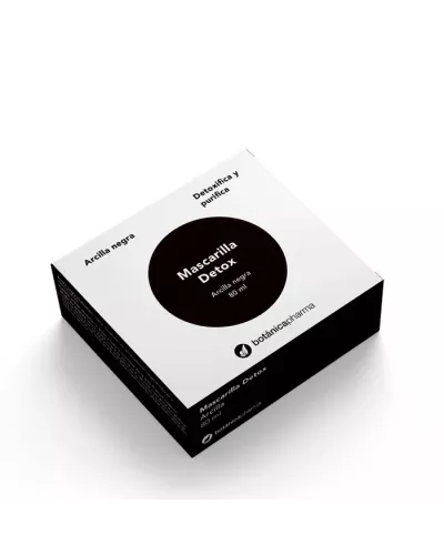 Botanicapharma - Masque détox à l'argile noire 80ml