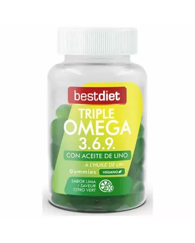 Best Diet Triple Omega 3.6.9 60 Gummies