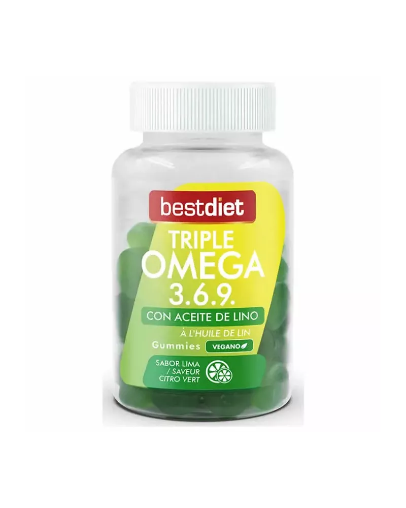 Best Diet Triple Omega 3.6.9 60 Gummies