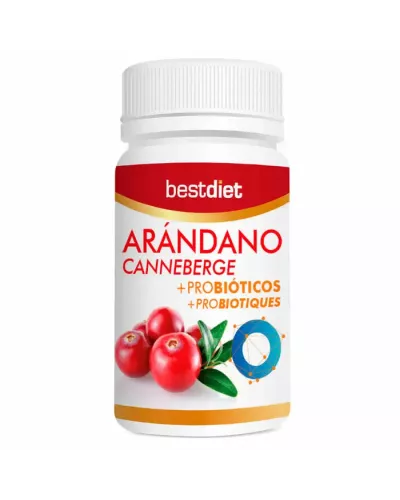 Best Diet Arándano Canneberge+Probióticos 30 Caps