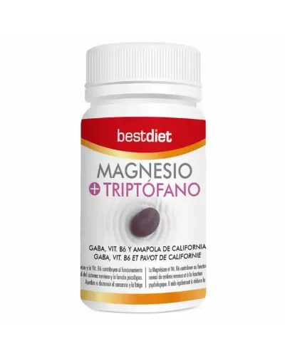 Best Diet Magnesio+Triptófano 30Caps