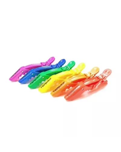 Termix Professional Pride Hair Clips 6 Units