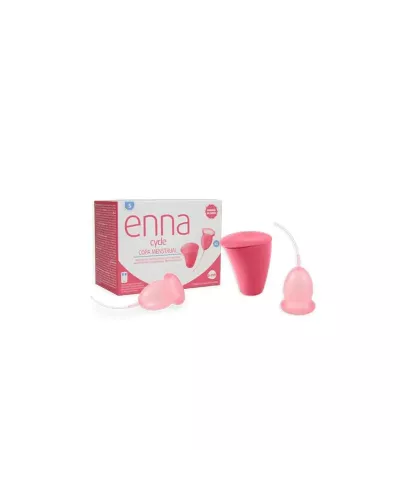 Enna Cycle Coupe Menstruelle Taille S 2 Tasses Stérilisateur