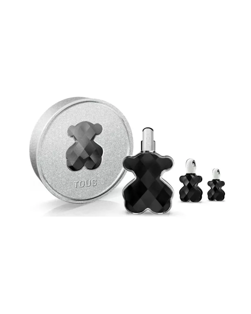 Tous LoveMe The Onyx Eau de Parfum Spray 90ml Gift Set with 3 Products