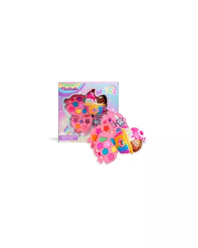 Martinelia Whims Cupcake Makeup Paleta 7 Sombras 7 Brillo Labios