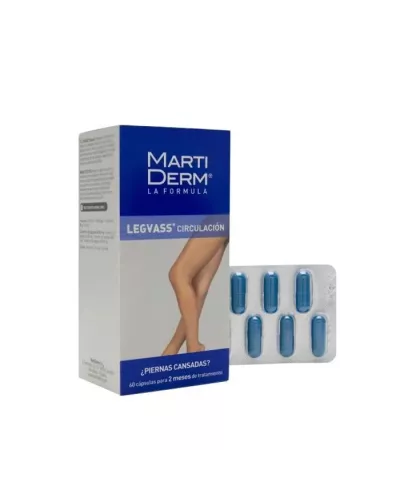 Martiderm Legvass Capsules 60 Unités