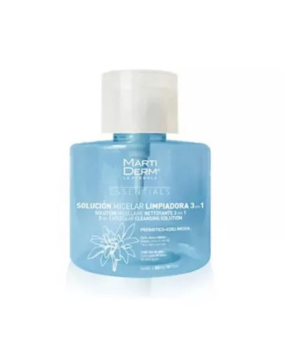 Martiderm Essentials 3 In 1 Micellar Cleansing Solution Prebiotics Edelweiss 300ml