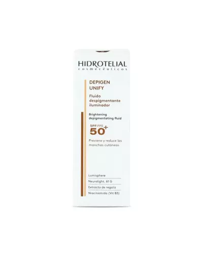 Hidrotelial Depigen Unify Fluido Despigmentante 50ml