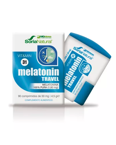 Mgdose Vit y Min 31 Melatonin Travel 90 X 50 Mg