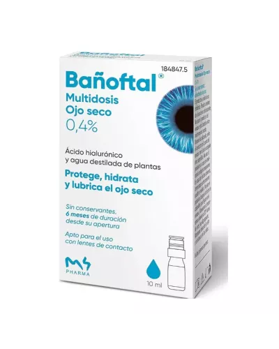Bañoftal Multidose Yeux Secs 10ml