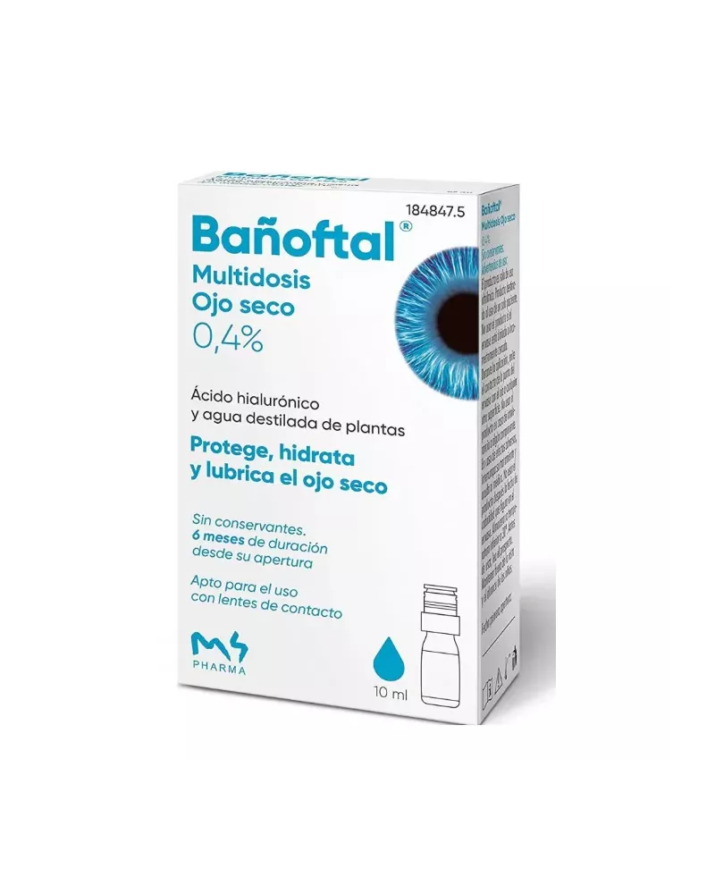 Bañoftal Multidose Yeux Secs 10ml
