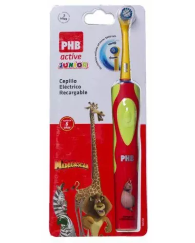 Phb Brosse À Dents Électrique Junior Red Sesame Street