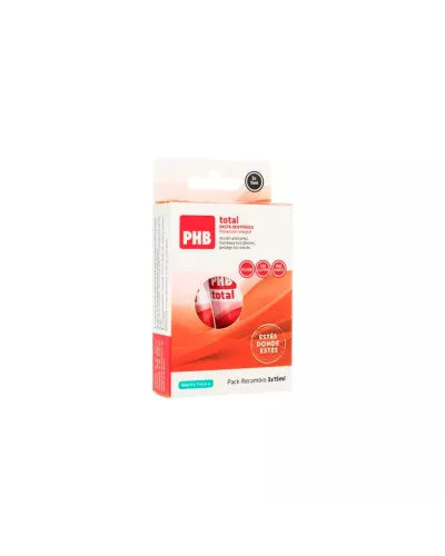 PHB Pack Adultos Pasta de Dientes Total 3x15ml