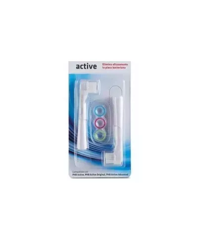 Phb Recambio Cepillo Dental Eléctrico Active 2 Unidades