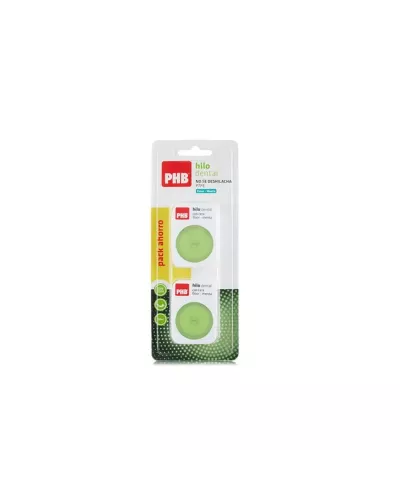 Pbh Phb Fluorure y Peppermint Dental Floss 50m Double Wax