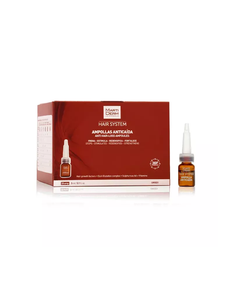 Martiderm Hair System Anti-Hair Lose 28 Ampoules