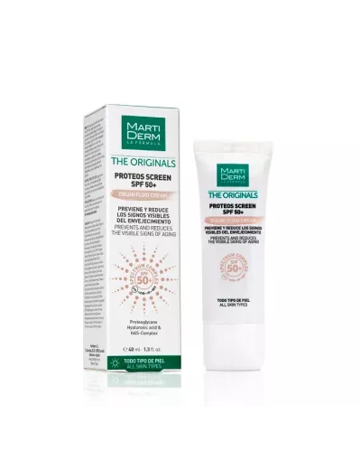 Martiderm Proteos Screen Spf 50+ Cream Color 40ml