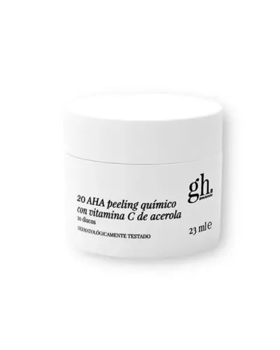GH 20 AHA Peeling Químico Con Vitamina C 20 Discos