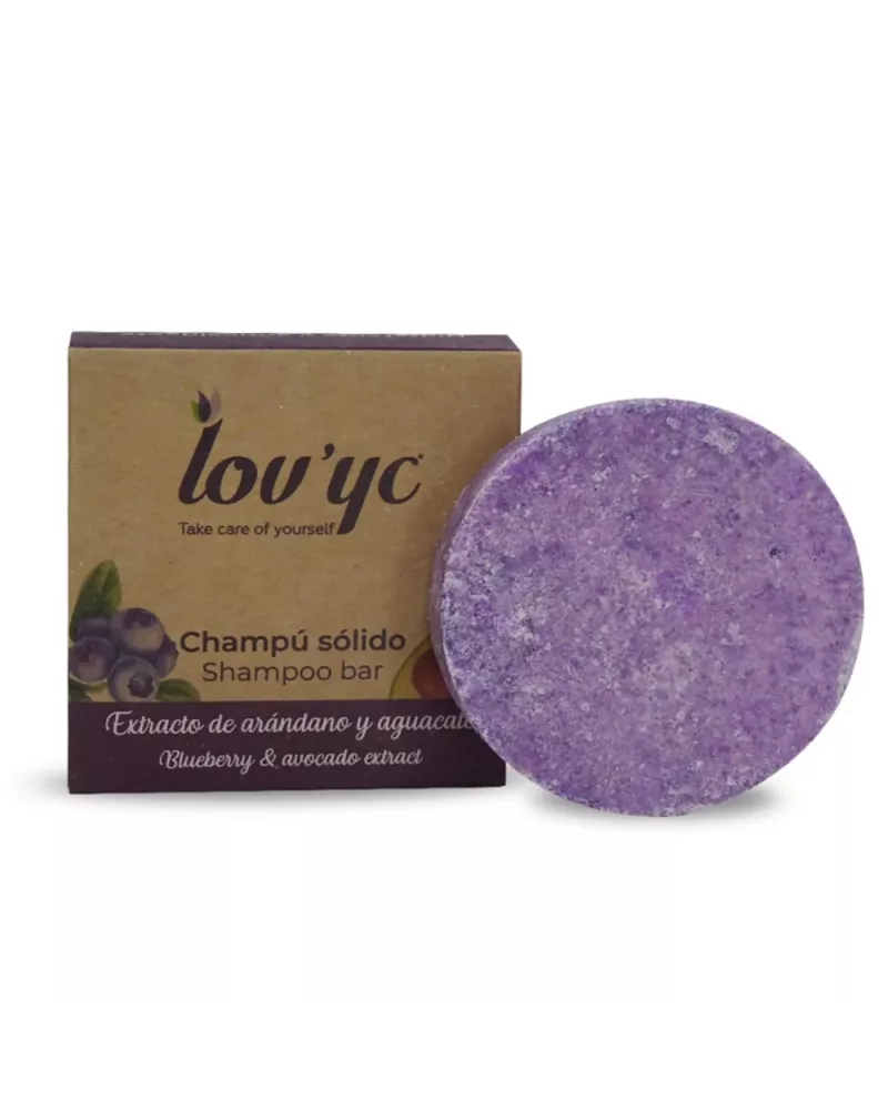 Elie Saab Lovyc Arandanos y Aguacate Champu Solido 50g
