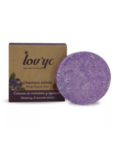 Elie Saab Lovyc Arandanos y Aguacate Champu Solido 50g