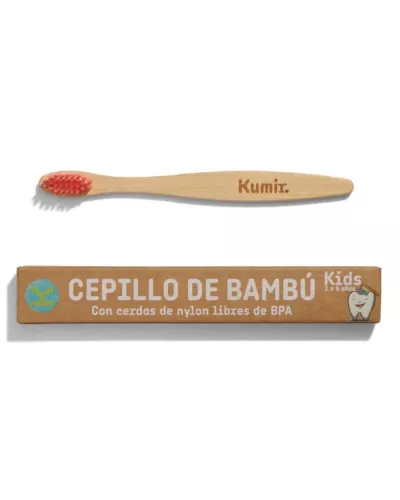 Elie Saab Lovyc Kids Cepillo De Dientes Bambu Rojo 1un