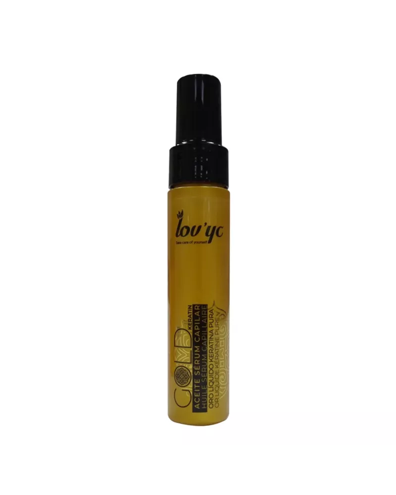 Elie Saab Lovyc Gold Aceite-Serum Capilar Keratina Pura Oro Liquido 60ml