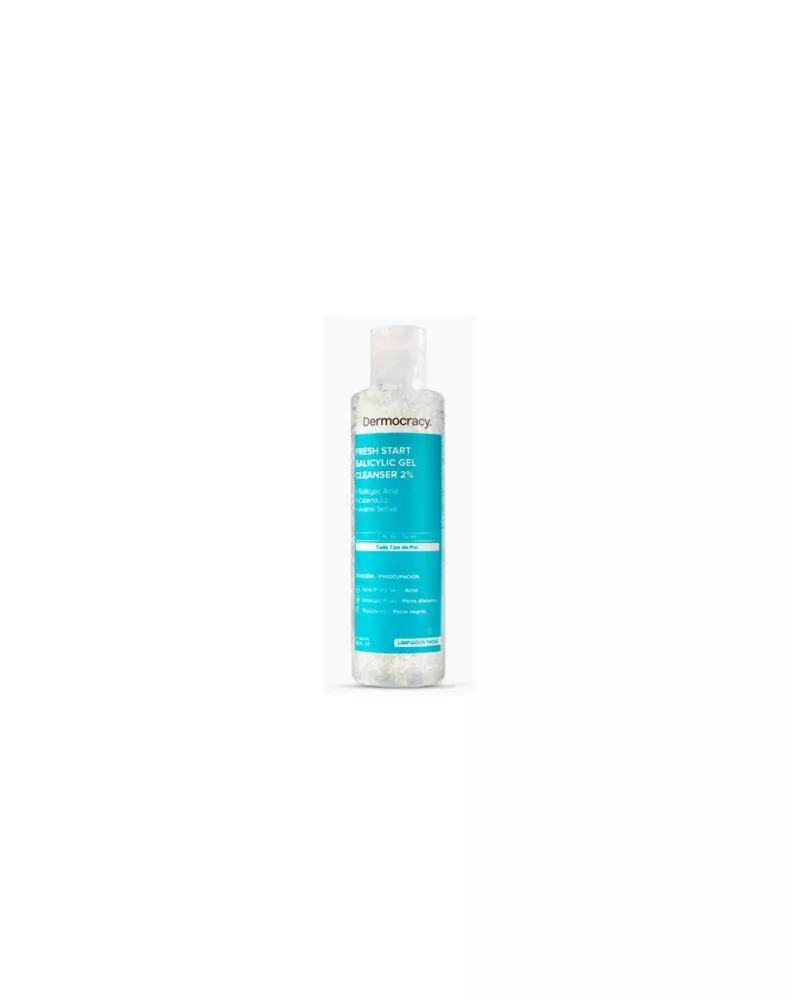 Dermocracy 2 [ácido Salicílico] Gel Limpiador Desmaquillante 200ml
