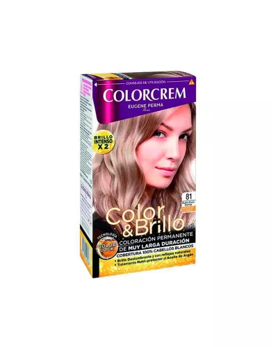 Eugene Perma Tinte Pelo Colorcrem 81 Rubio Claro Ceniza