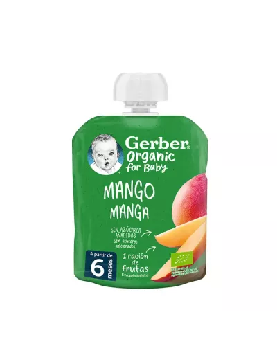 Gerber Pouch Organic Handle 90g