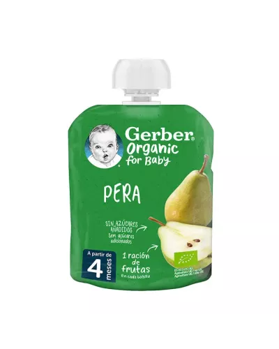 Gerber Pouch Organic Poire 90g