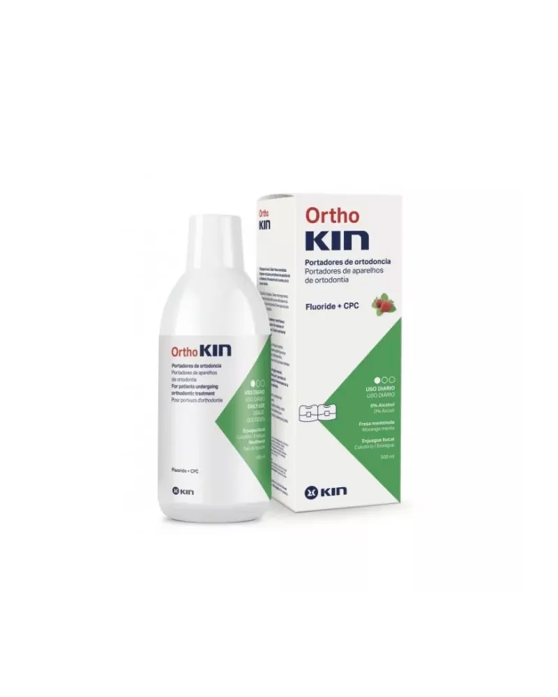 Kin Othokin Mouthwash Strawberry Mint 500ml