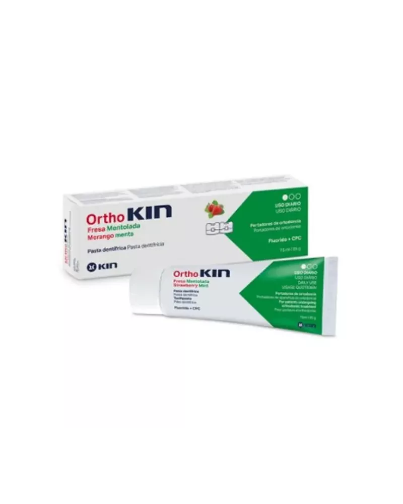 Kin Orthokin Dentifrice Fraise Menthe 75ml