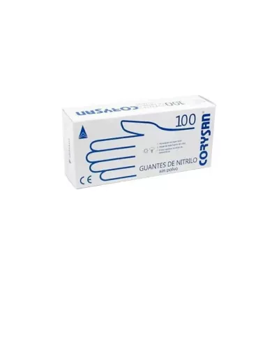 Corysan Guantes Nitrilo Sin Polvo Talla S