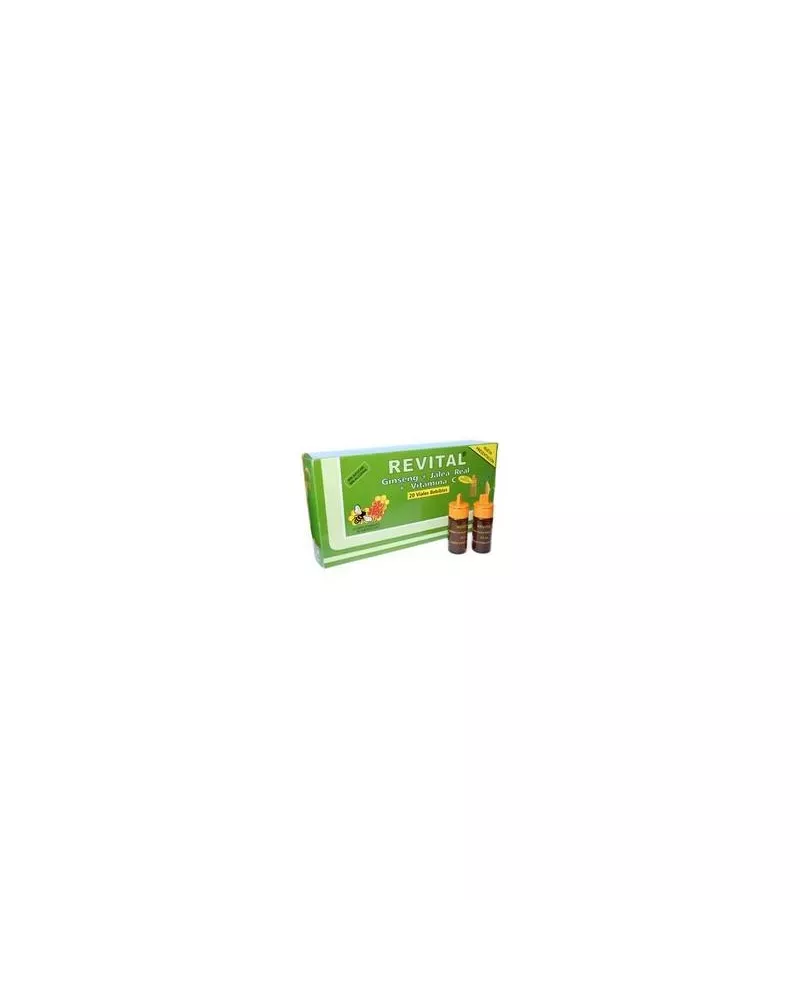 Pharma Otc Ginseng Revitalisant Gelée Royale Vitamine C 20 Ampoules Buvables