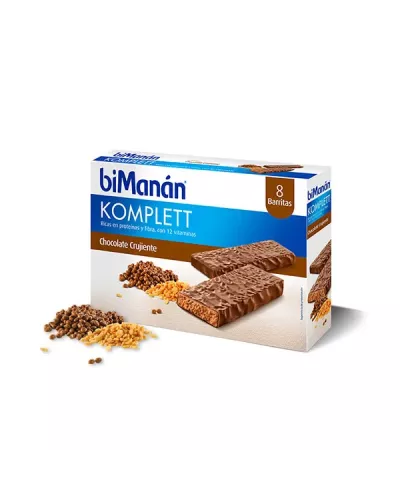 Bimanan Sustitutive Barres Au Chocolat Komplett 8 Unités