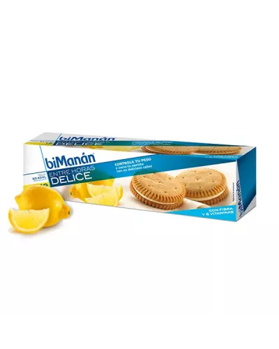 Bimanan Biscuits Saveur Citron 2 Unités