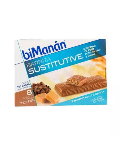 Bimanán Barrita Sustitutiva De Toffee 8 Uds