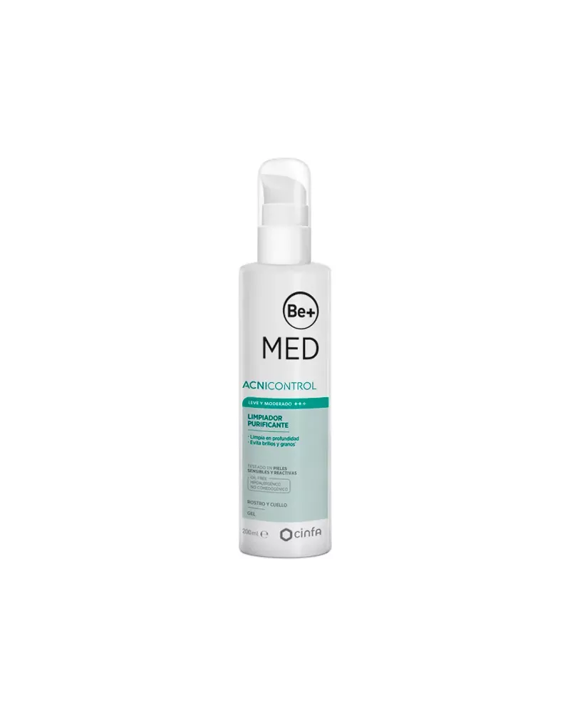 Be+ Med Acnicontrol Gel Limpiador 200ml