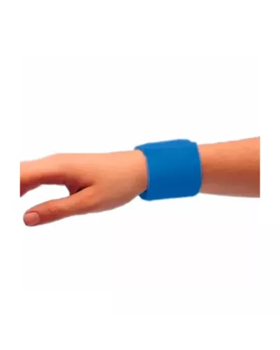 Corysan Muñequera Velcro Azul 1U