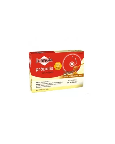 Juanola Propolis And Licorice Soft Tabs 24 Units