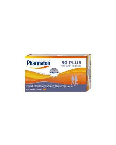 Pharmaton 50 Plus 60 Cápsulas